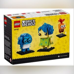 LEGO Joy, Sadness & Anxiety Brickheadz 40749 NEW in Sealed Box